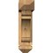 Ekena Millwork Olympic Arts and Crafts Smooth Bracket w/ Offset Brace, Western Red Cedar, 5 1/2"W x 20"D x 20"H BKT0604X20X20OLY03SWR - alternate 3